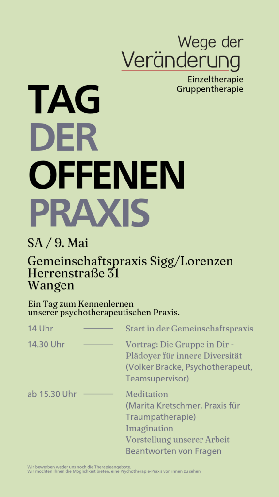 Flyer Tag der offenen Tür